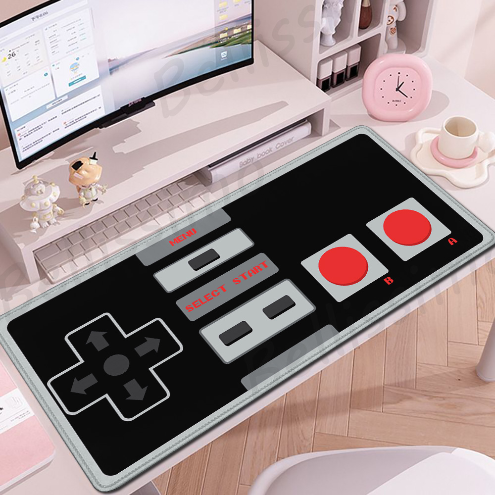 Gaming Mouse Pad Xl - Retro Game Controller Mouse Pad Anti-Slip