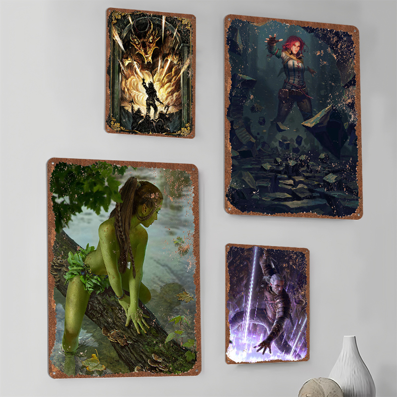 Gaming Accessories Europe - GGwent Tinplate Posters Customizable Wall Art