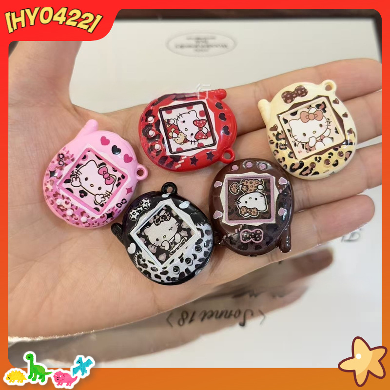 Gaming Accessories For Phone - Acrylic Cute Kt Cat Leopard Print