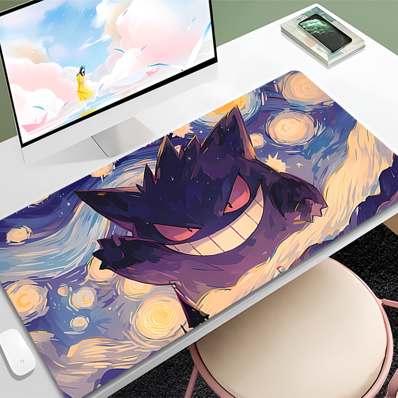 Gaming Accessories For Gaming Room - Mouse Pad Gaming P-Pokemon Gengar Accessories