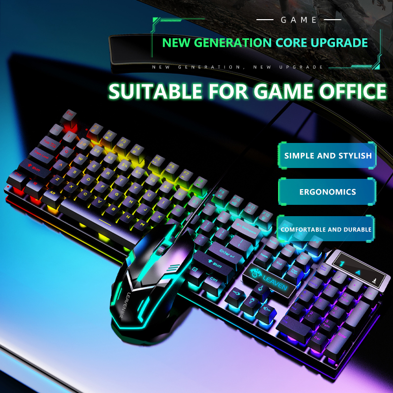 Gaming Accessories Combo - Computer Gaming Keyboard And Mouse Set