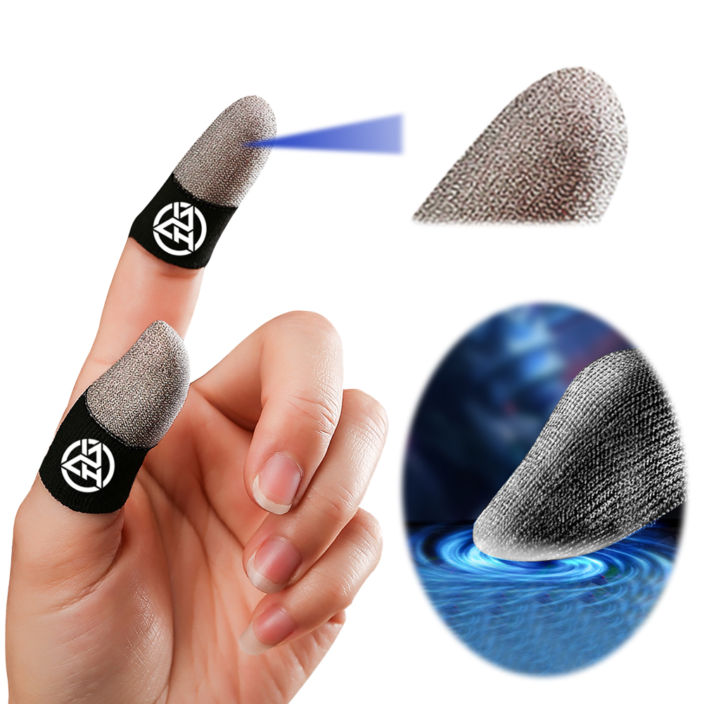 Gaming Accessories Mobile - 1-8 Pair Luminous Fingertips Sweat-Proof Game