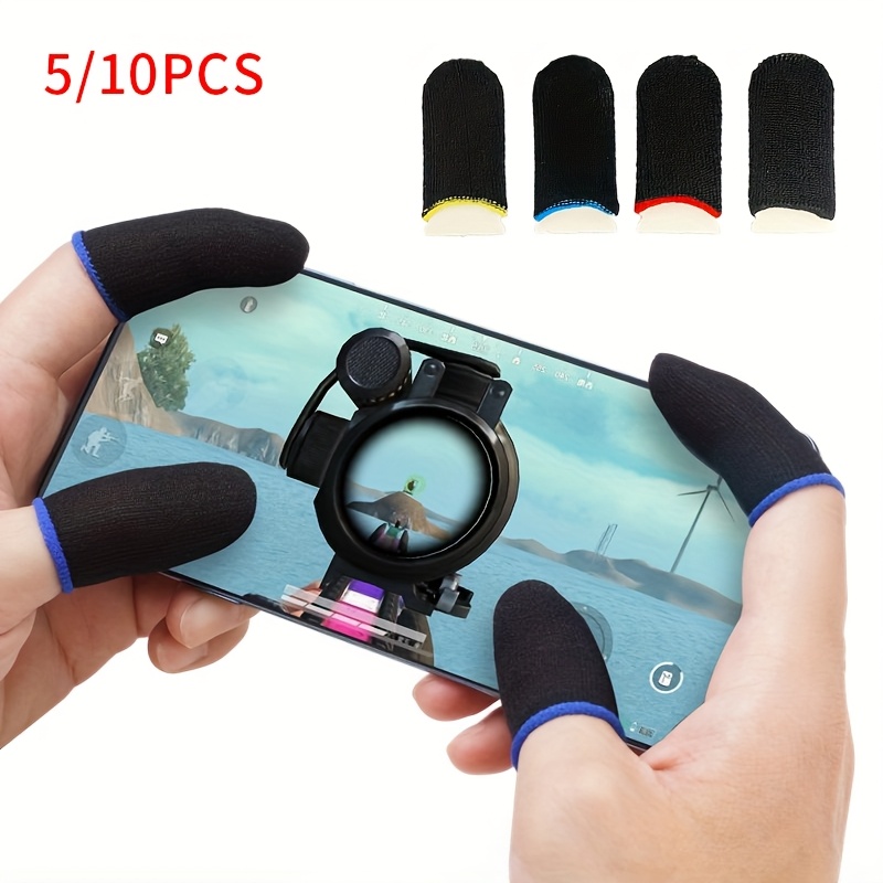 Gaming Accessories For Phone - 5Pcs Breathable Sweat Resistant Gaming Finger