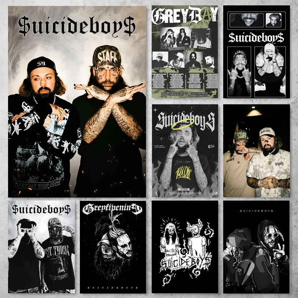 Gaming Accessories Wallpaper - S-suicideboys Gaming Poster High Quality Print