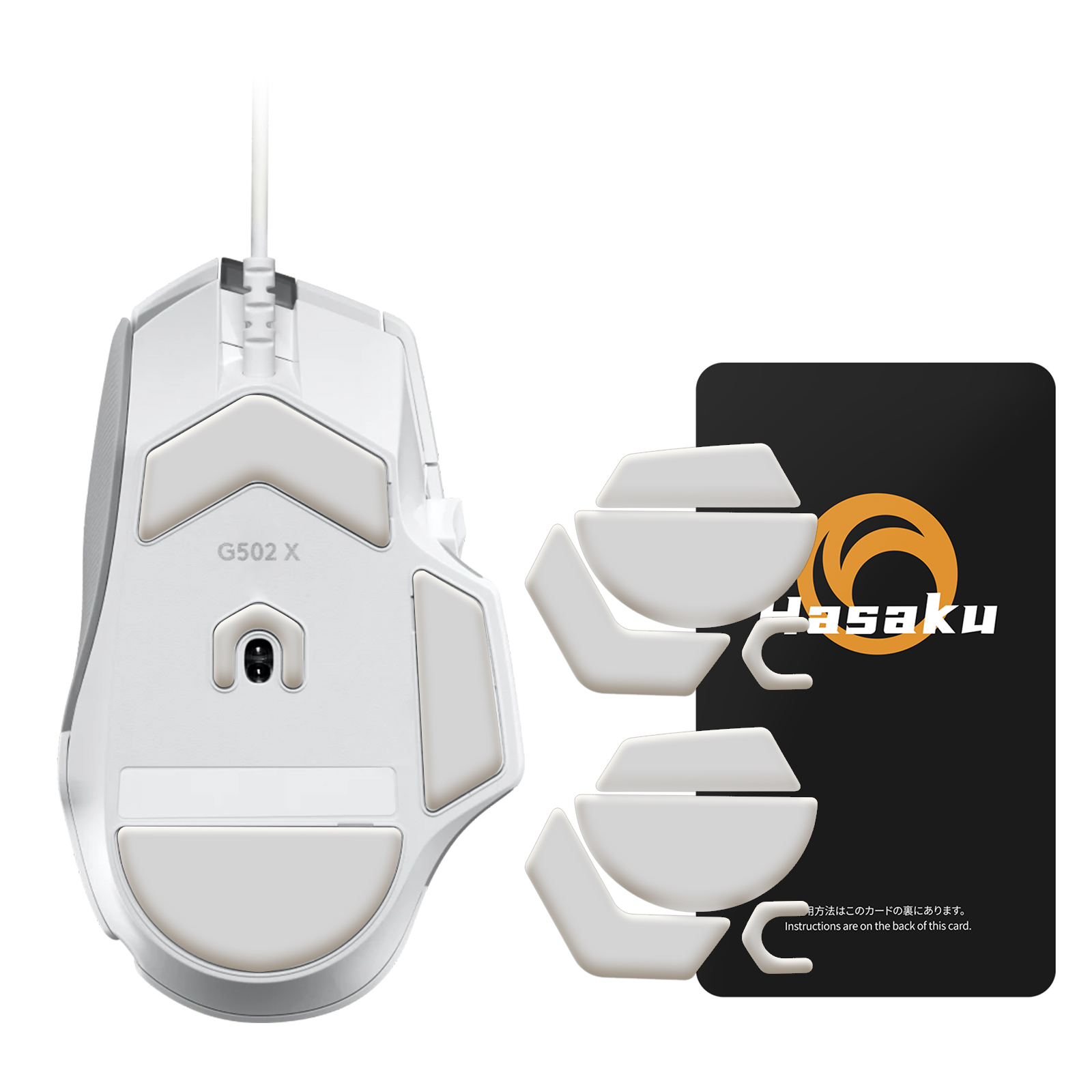 Gaming Accessories Logitech - 2 Sets HASAKU Rounded Curved Edges