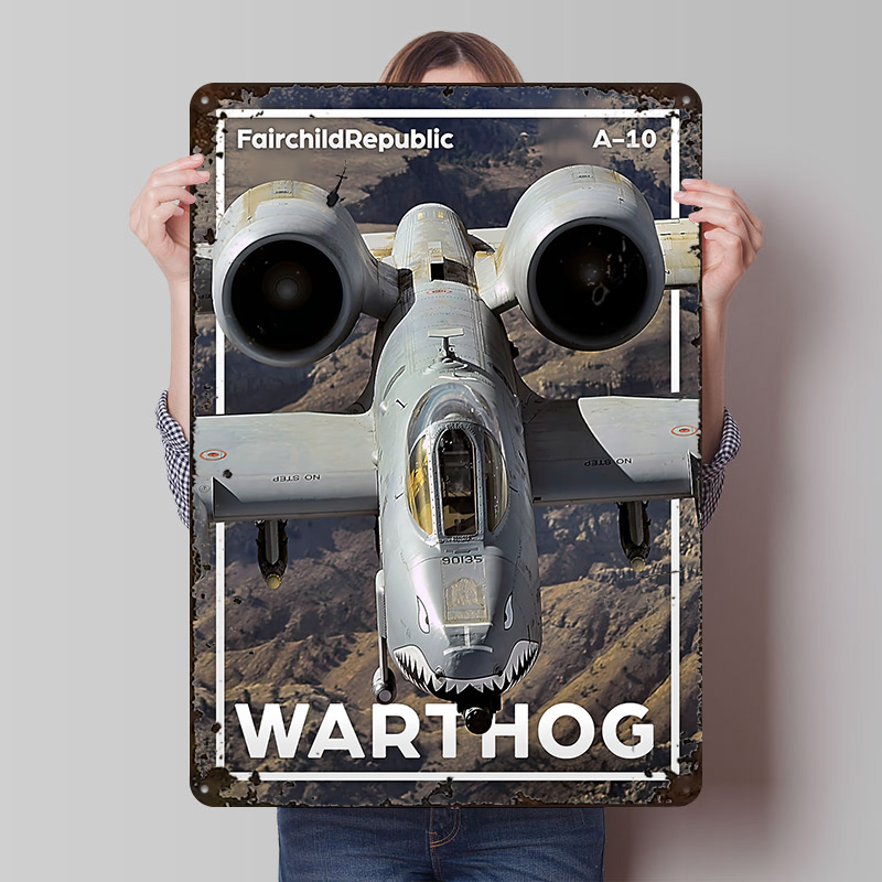 Gaming Accessories Europe - A10 Warthog Printed Poster Customized Wall