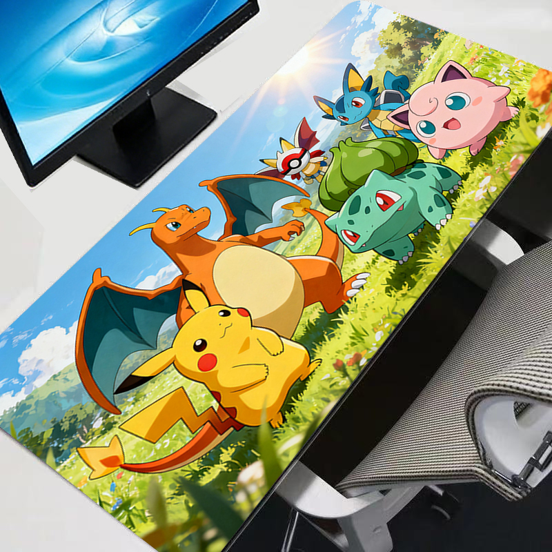 Gaming Mouse Pad Xl - Mouse Pad Gamers Pokemon Pikachu XXL