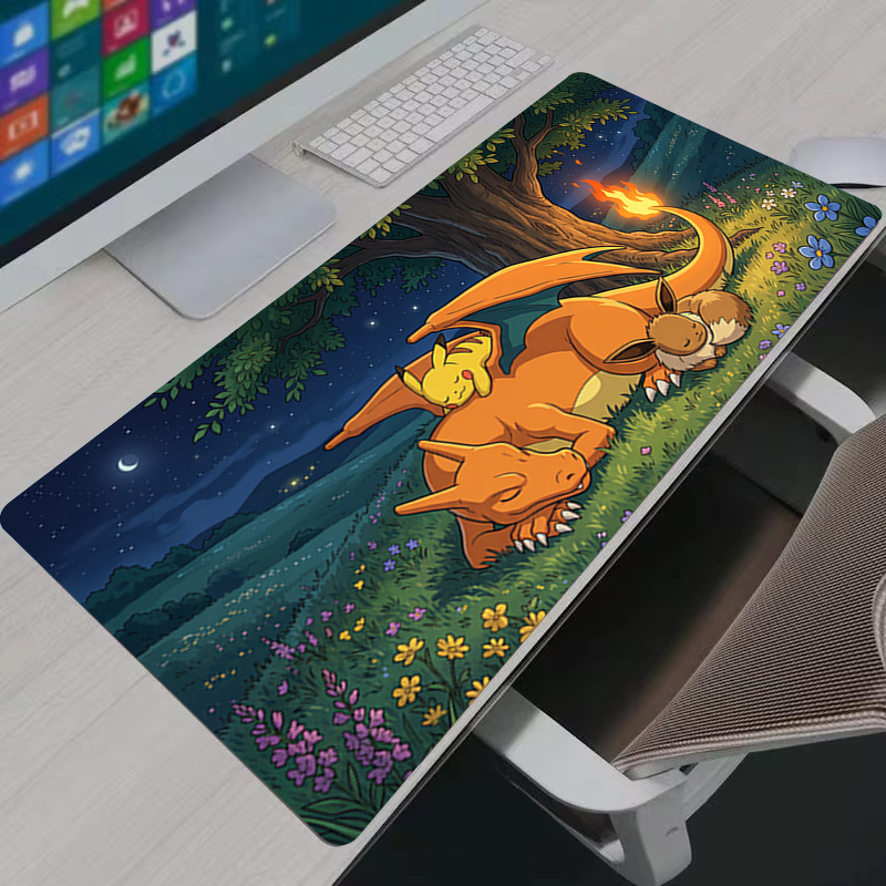 Gaming Accessories For Gaming Room - Mouse Pad Anime PC Gamer Cabinet
