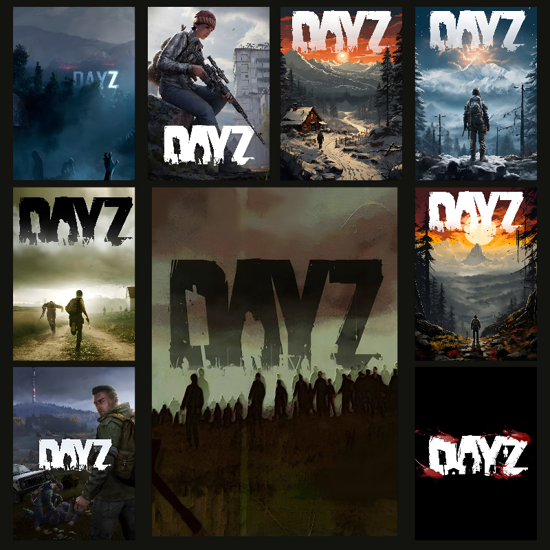 Gaming Accessories Wallpaper - Dayz Gaming Poster Self-adhesive Art Waterproof
