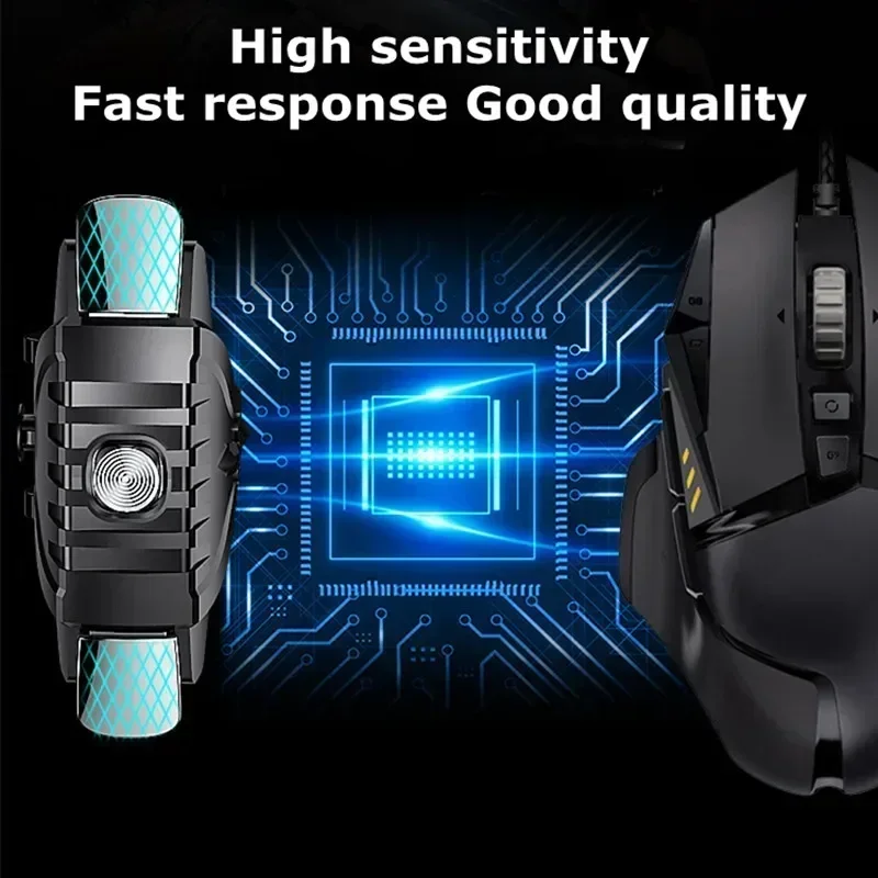 2pcs ABS Mobile Phone Gamepad  - Gaming Accessories For Phone บทวิจารณ์และราคา