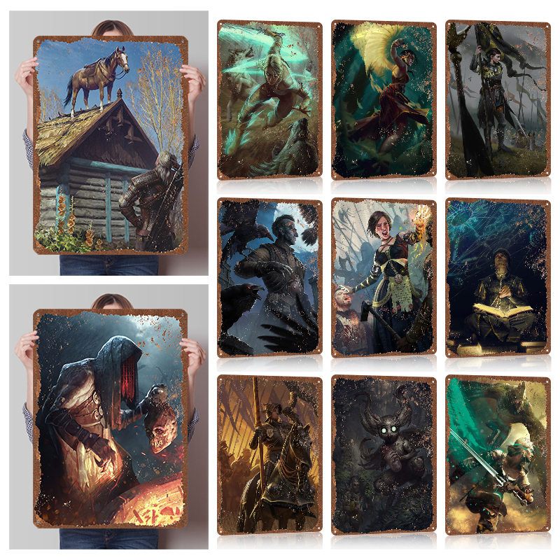 GGwent Tinplate Posters Custom - Gaming Accessories Europe บทวิจารณ์และราคา
