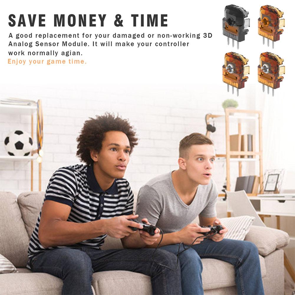 2Pcs 3D Analog Joystick Sensor - Gaming Accessories Ps4 บทวิจารณ์และราคา