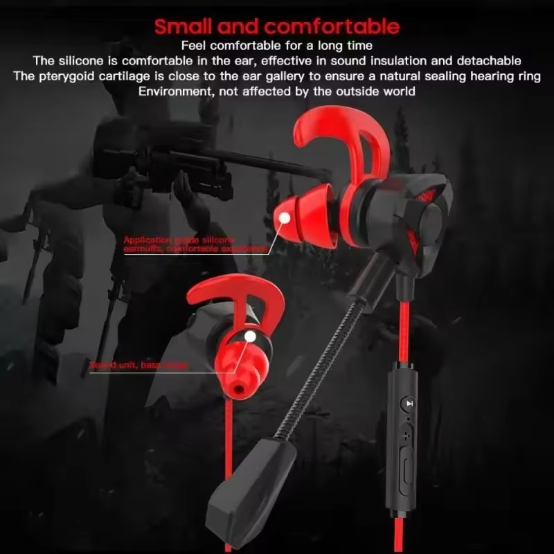 Headset Gamer Headphones Wired - Gaming Accessories For Phone บทวิจารณ์และราคา
