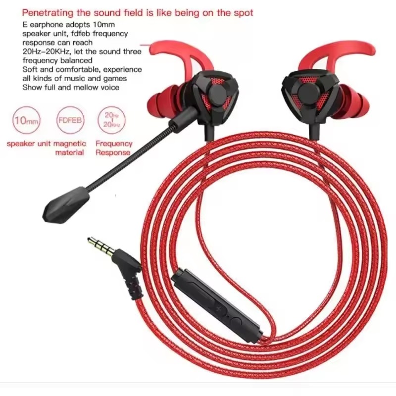 Headset Gamer Headphones Wired - Gaming Accessories For Phone บทวิจารณ์และราคา