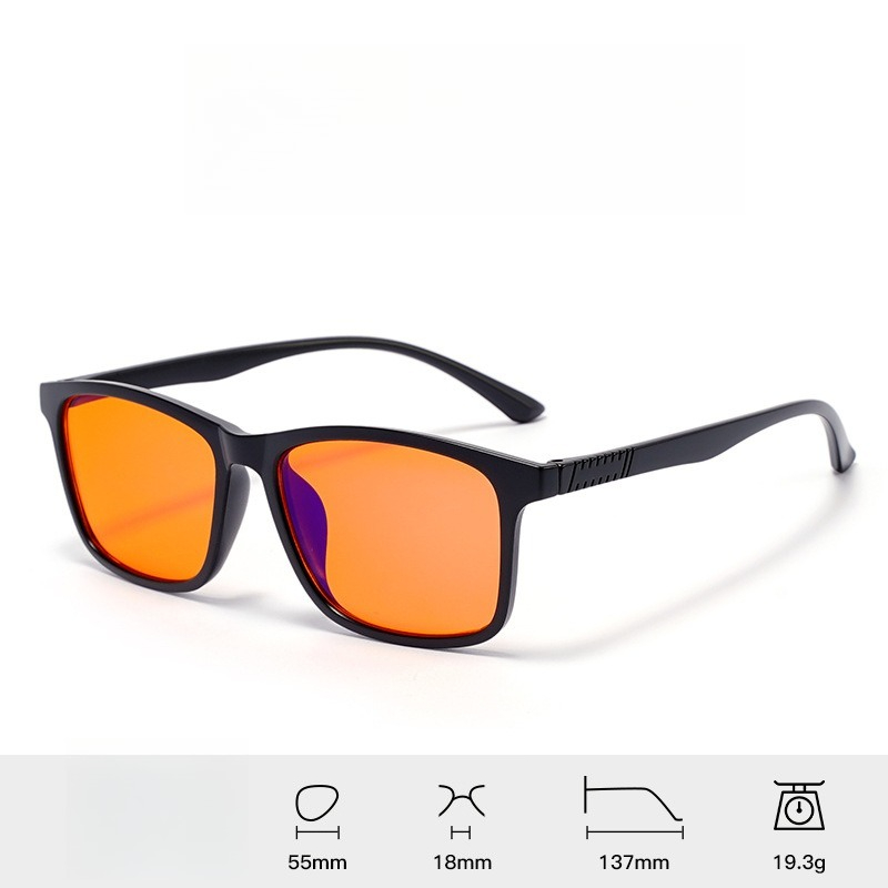 Anti Eye Strain Protection for - Gaming Glasses Tinted บทวิจารณ์และราคา