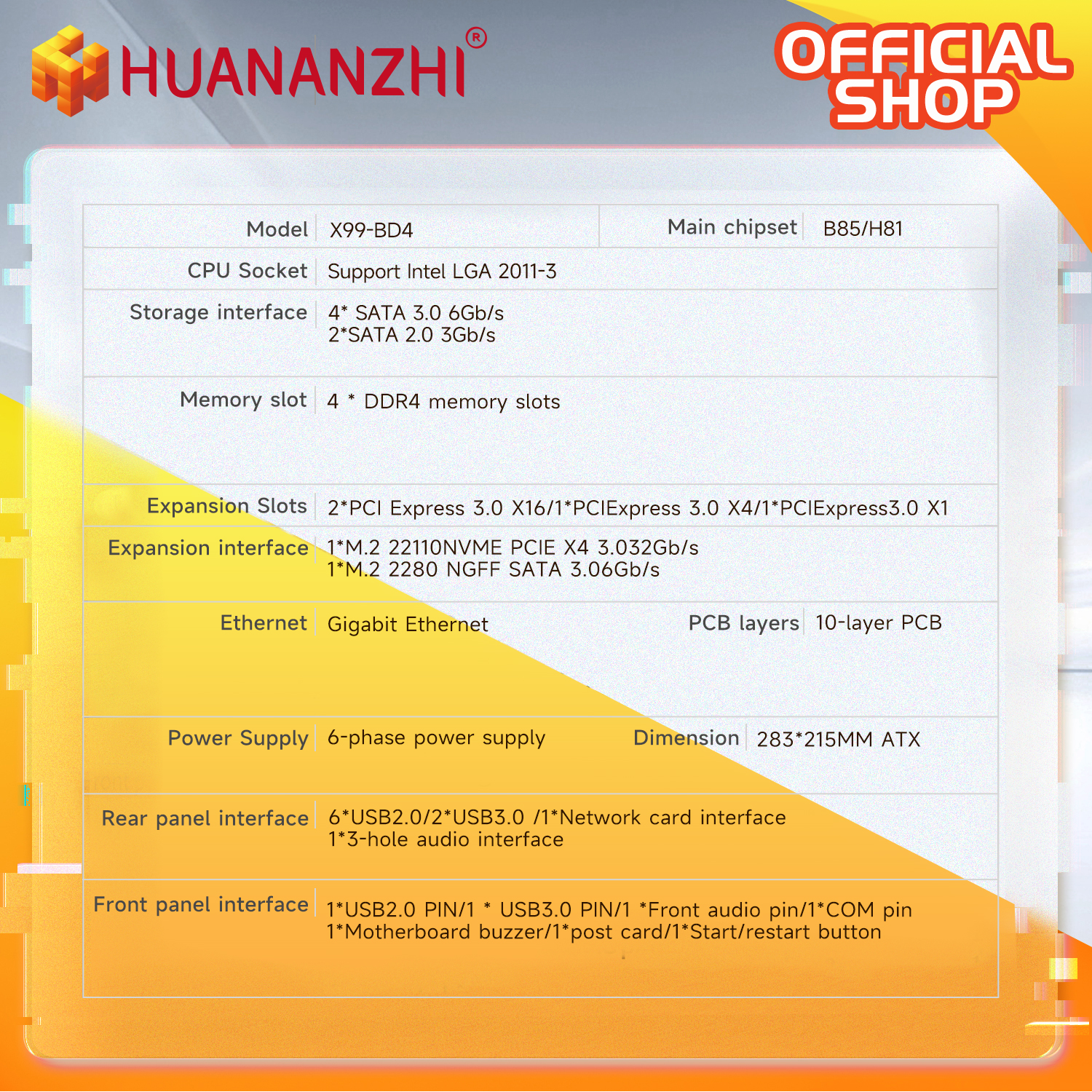 HUANANZHI X99 BD4 with E5 2680 - Gaming Accessories Combo บทวิจารณ์และราคา