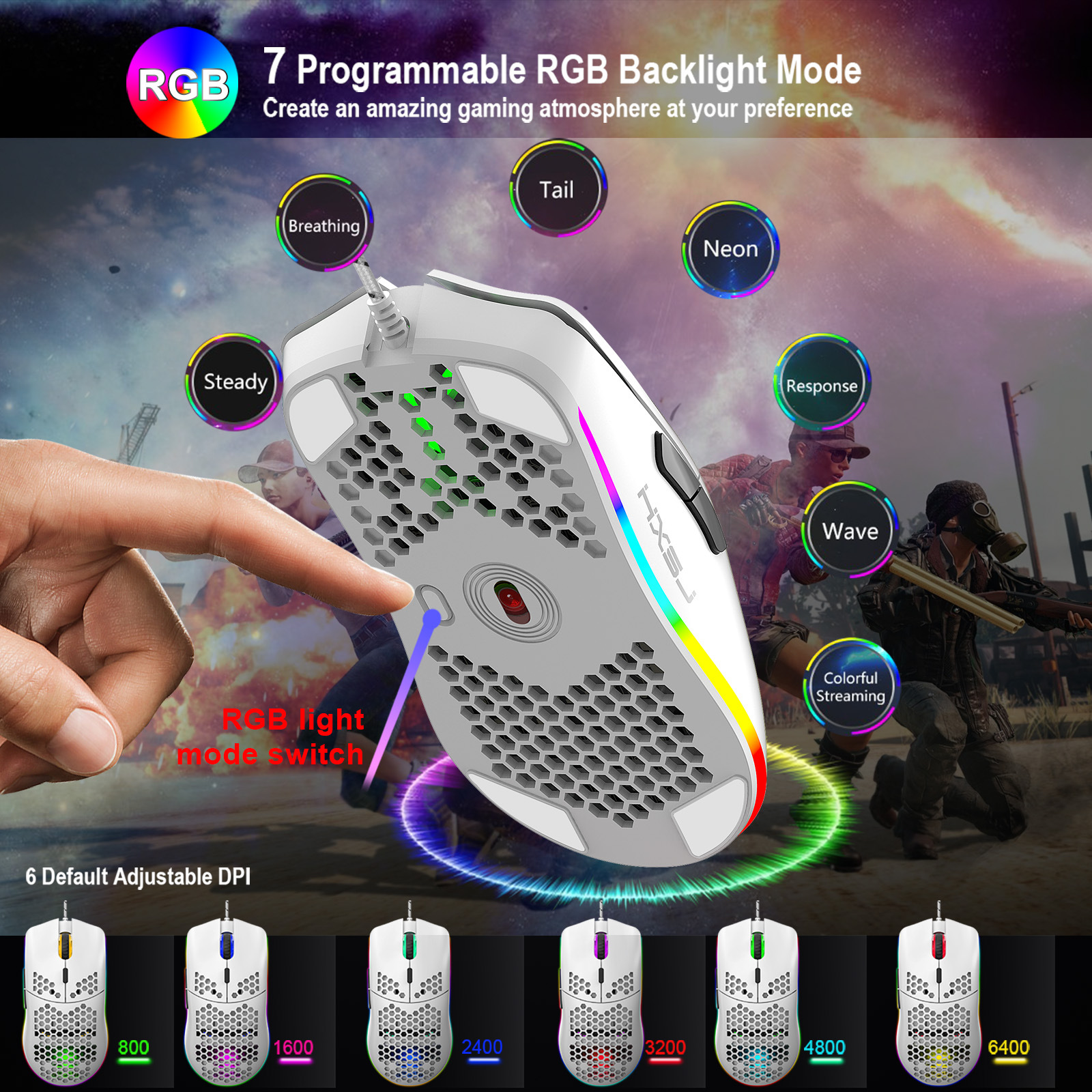 Keyboard and mouse 68key wired - Gaming Accessories Combo บทวิจารณ์และราคา