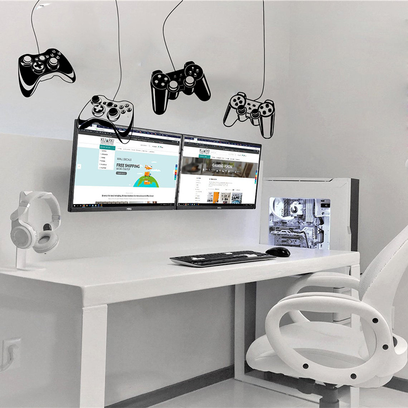4Pcs Game Controller Wall Stic - Gaming Accessories Wallpaper บทวิจารณ์และราคา