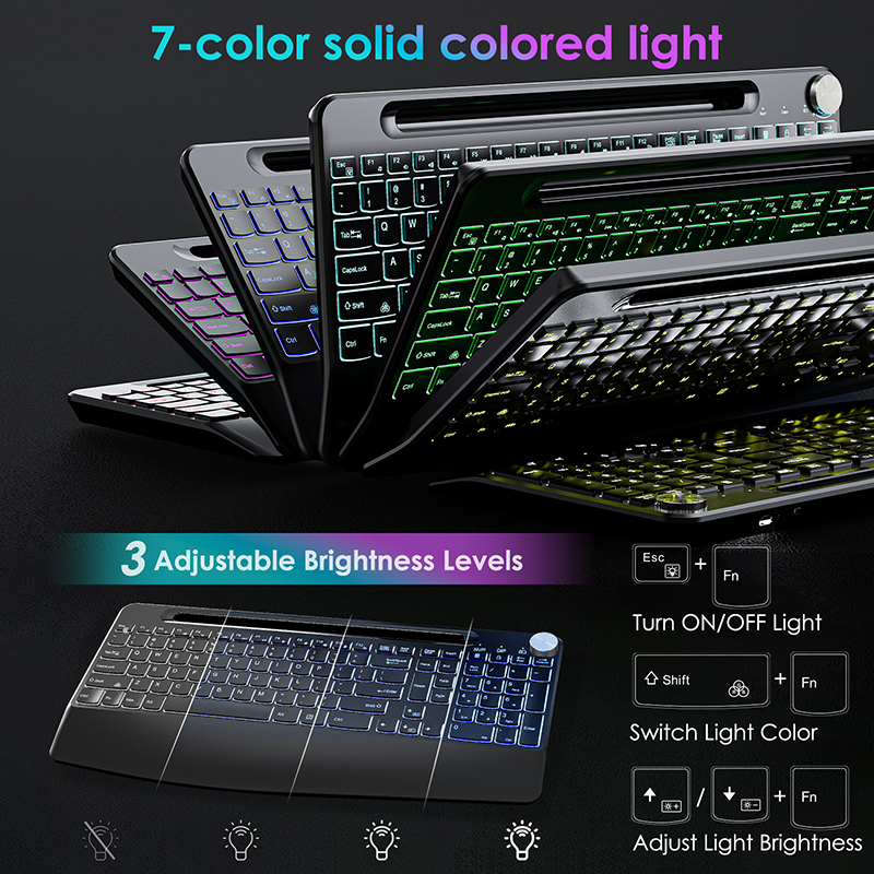 2.4G&Type-C Wireless Keyboard  - Gaming Accessories Combo บทวิจารณ์และราคา