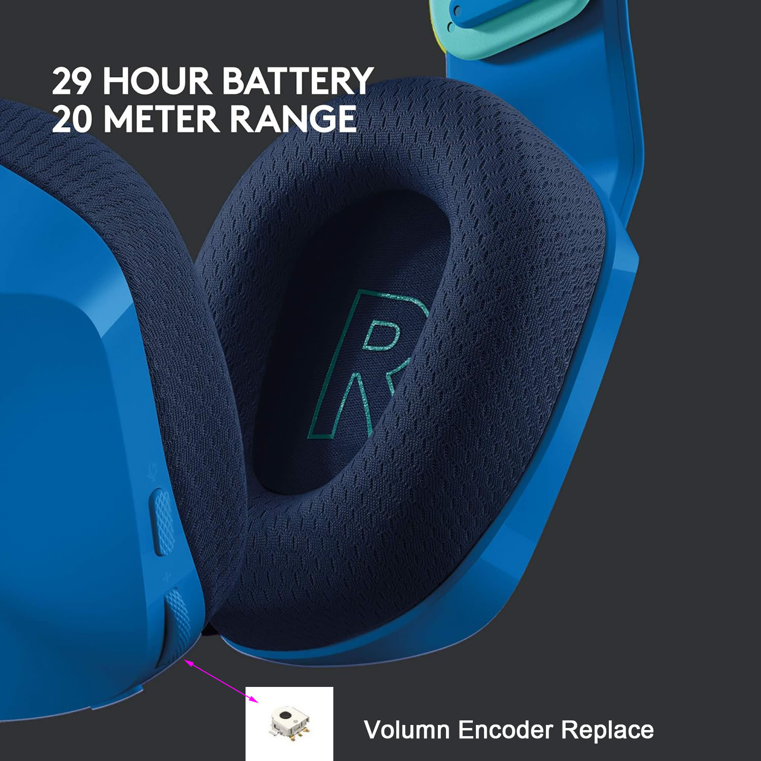 Logitech G733/G335/G535 Gaming - Gaming Accessories Logitech บทวิจารณ์และราคา