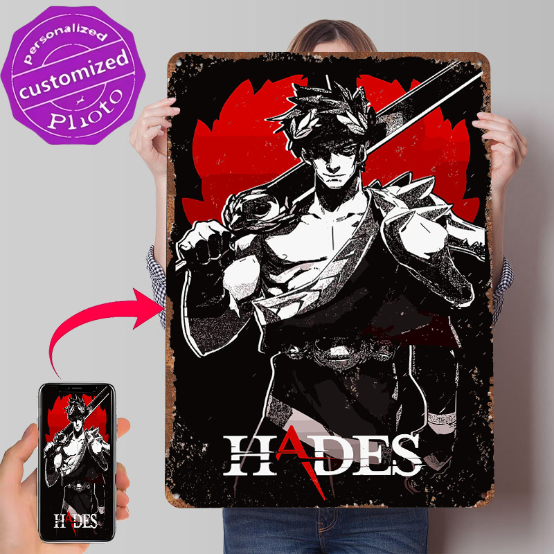 Hades Game Metal Poster Custom - Gaming Accessories Europe บทวิจารณ์และราคา