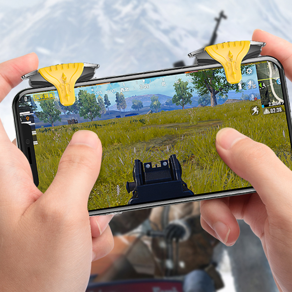 F01 1 Pair Plastic PUBG Mobile - Gaming Accessories For Phone บทวิจารณ์และราคา