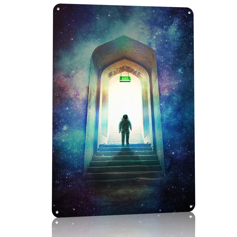 Exit Tin Poster Customized Wal - Gaming Accessories Europe บทวิจารณ์และราคา