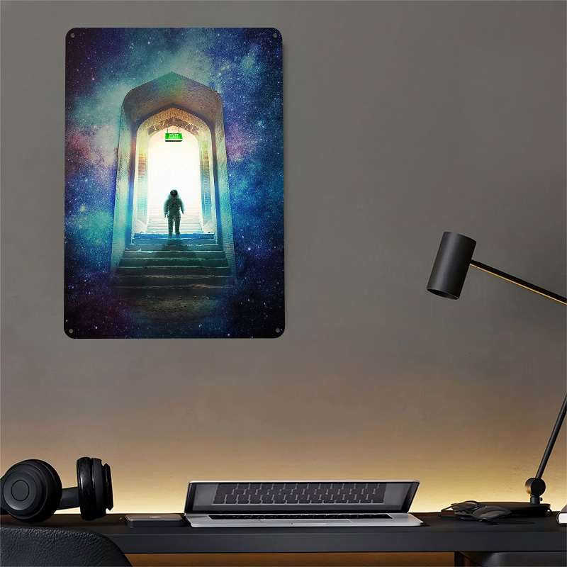 Exit Tin Poster Customized Wal - Gaming Accessories Europe บทวิจารณ์และราคา