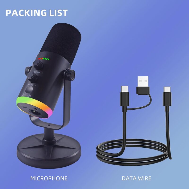 USB/XLR Dual-Mode Dynamic Gami - Gaming Accessories Mobile บทวิจารณ์และราคา