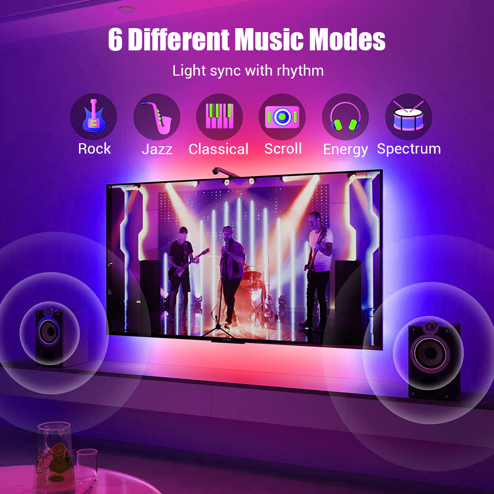TV Backlight Sync LED Strip RG - Gaming Accessories App บทวิจารณ์และราคา