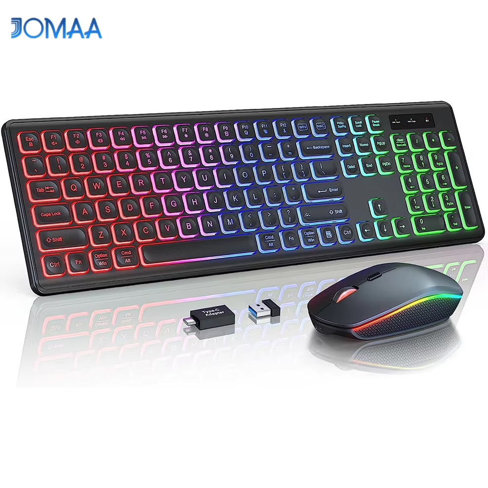 Wireless Keyboard and Mouse Co - Gaming Accessories Combo บทวิจารณ์และราคา