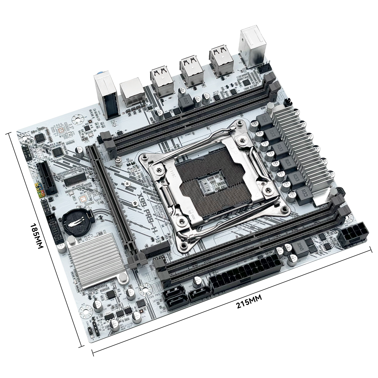 MACHINIST White X99 Motherboar - Gaming Accessories Combo บทวิจารณ์และราคา