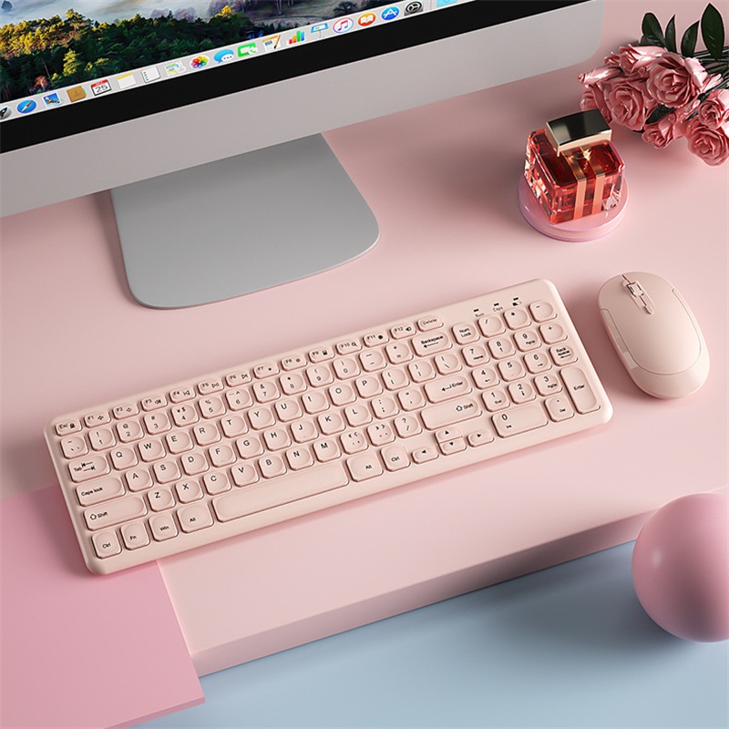 Fashion Wireless Keyboard and  - Gaming Accessories Combo บทวิจารณ์และราคา