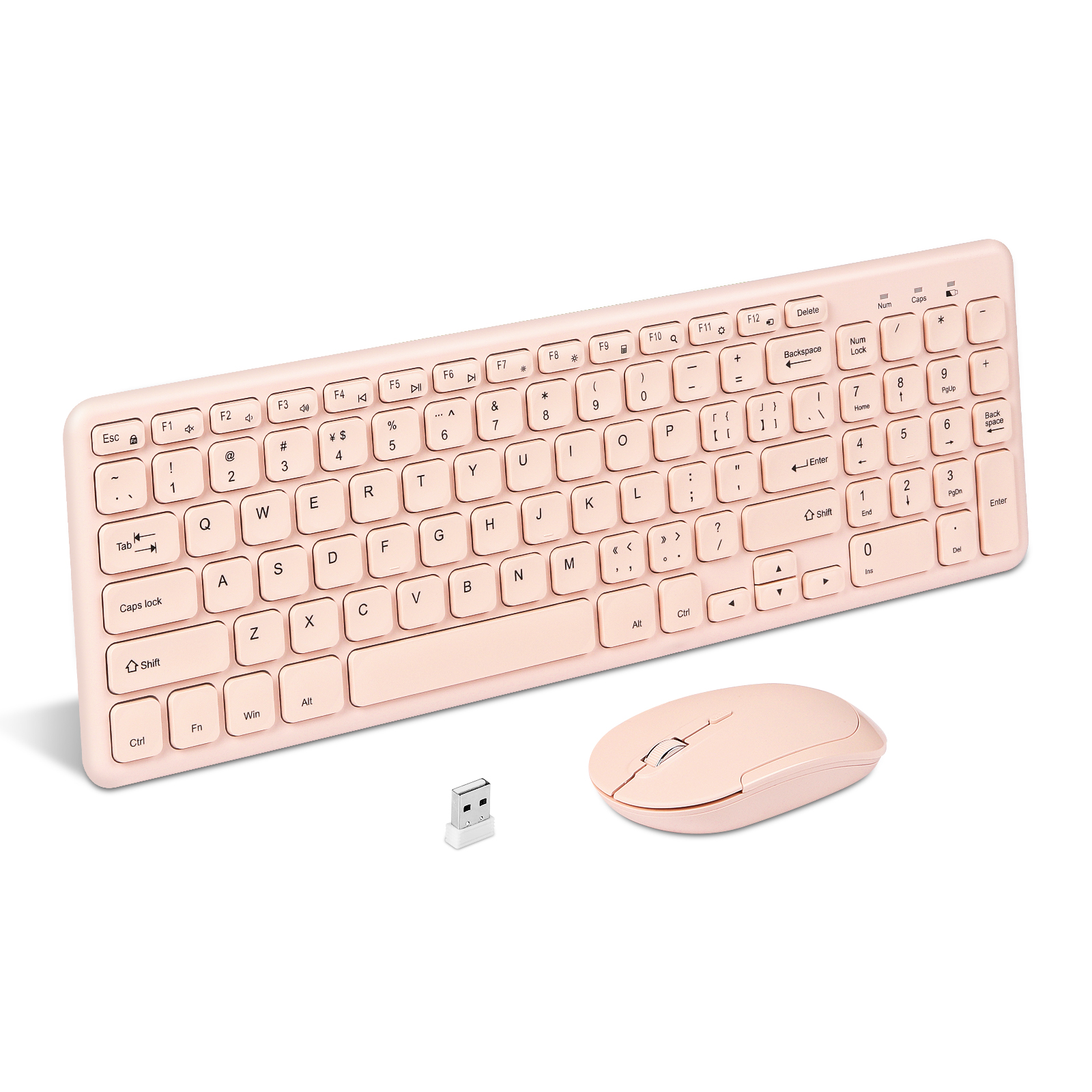 Fashion Wireless Keyboard and  - Gaming Accessories Combo บทวิจารณ์และราคา