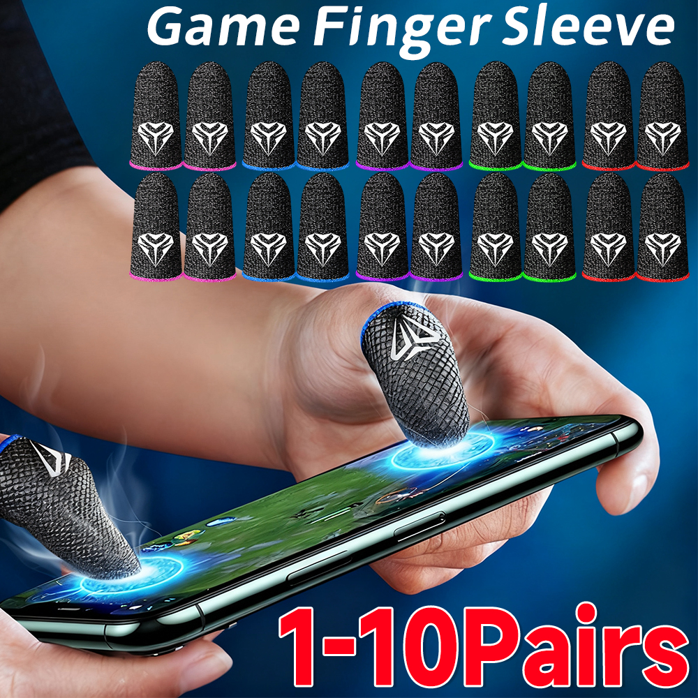 Mobile Game Fingertip Gloves F - Gaming Accessories Mobile บทวิจารณ์และราคา