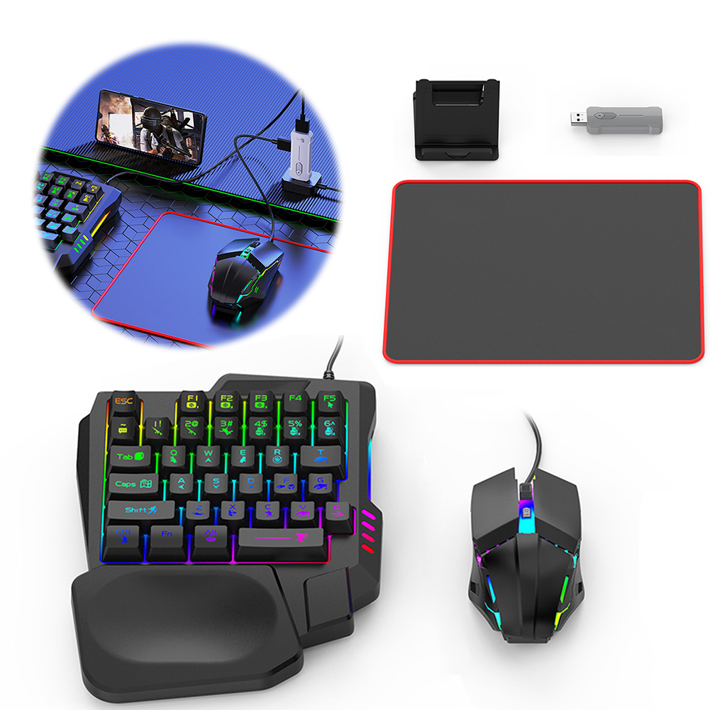 5 in 1 Mobile Game Converter K - Gaming Accessories Combo บทวิจารณ์และราคา