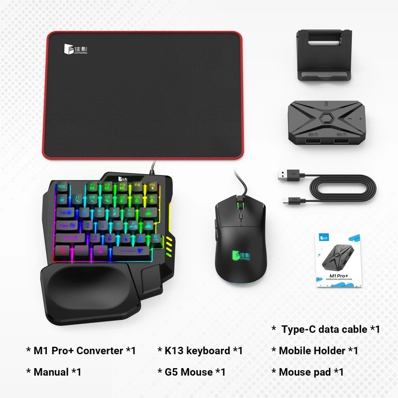 M1 Pro+ Keyboard & Mouse Mappe - Gaming Accessories Manufacturers บทวิจารณ์และราคา