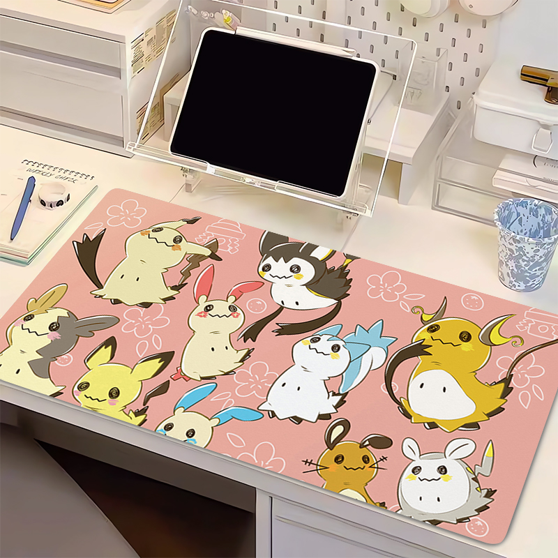 Natural Rubber Mouse Pad Pokem - Gaming Mouse Pad Xl บทวิจารณ์และราคา
