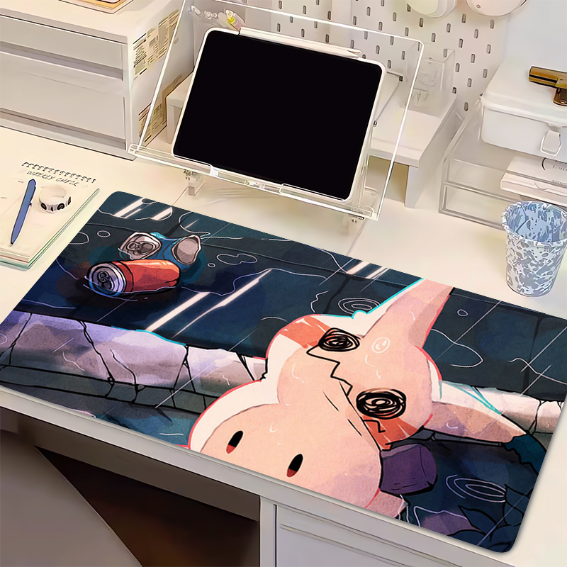 Natural Rubber Mouse Pad Pokem - Gaming Mouse Pad Xl บทวิจารณ์และราคา