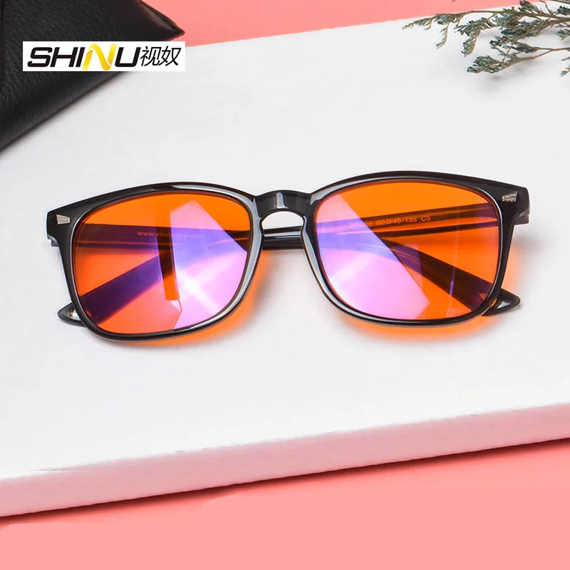 SHINU Orange Tinted Glasses Bl - Gaming Glasses Tinted บทวิจารณ์และราคา