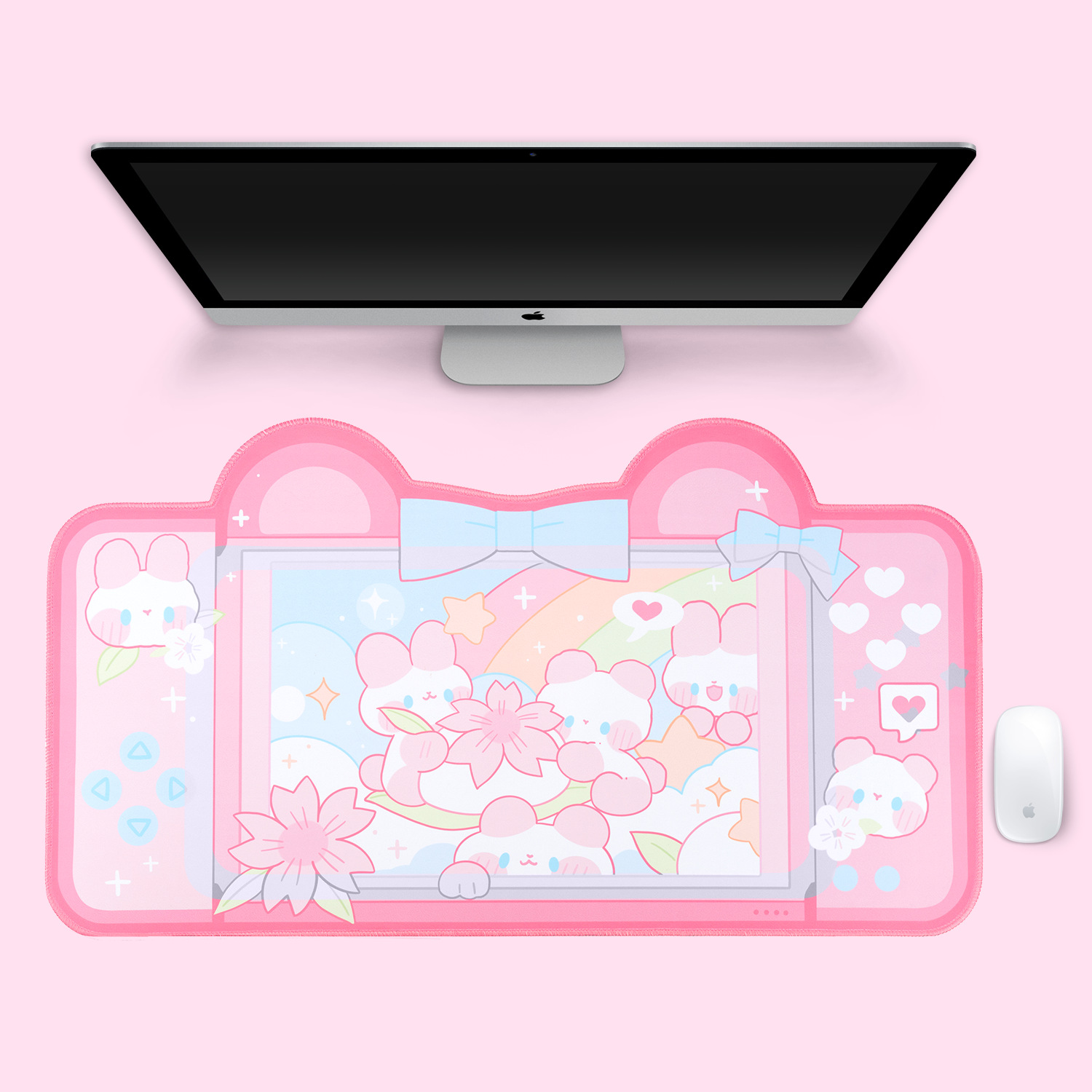 Extra Large Kawaii Gaming Mous - Gaming Accessories Cute บทวิจารณ์และราคา