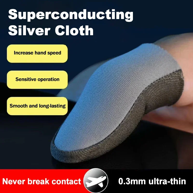 1 Pair NEW Touch Screen Finger - Gaming Accessories Mobile บทวิจารณ์และราคา