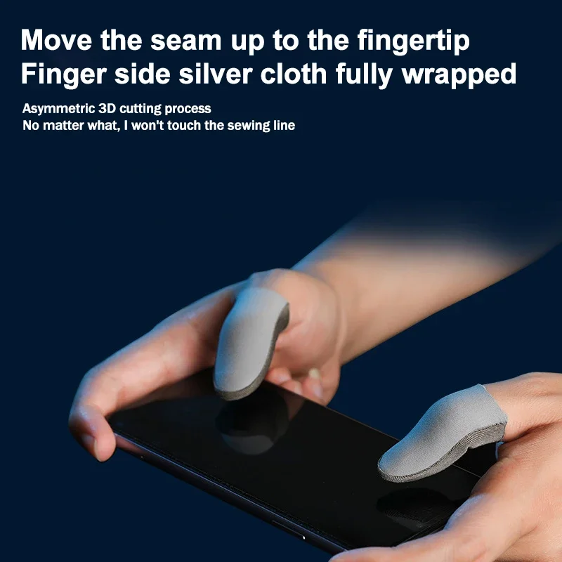 1 Pair NEW Touch Screen Finger - Gaming Accessories Mobile บทวิจารณ์และราคา