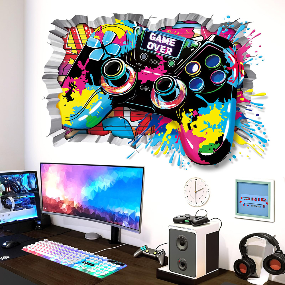 3D Game Joystick Controller Wa - Gaming Accessories Wallpaper บทวิจารณ์และราคา