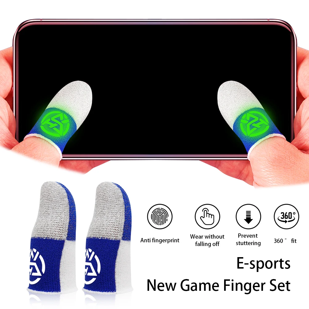 1Pair Fingertips Cover For PUB - Gaming Accessories Mobile บทวิจารณ์และราคา
