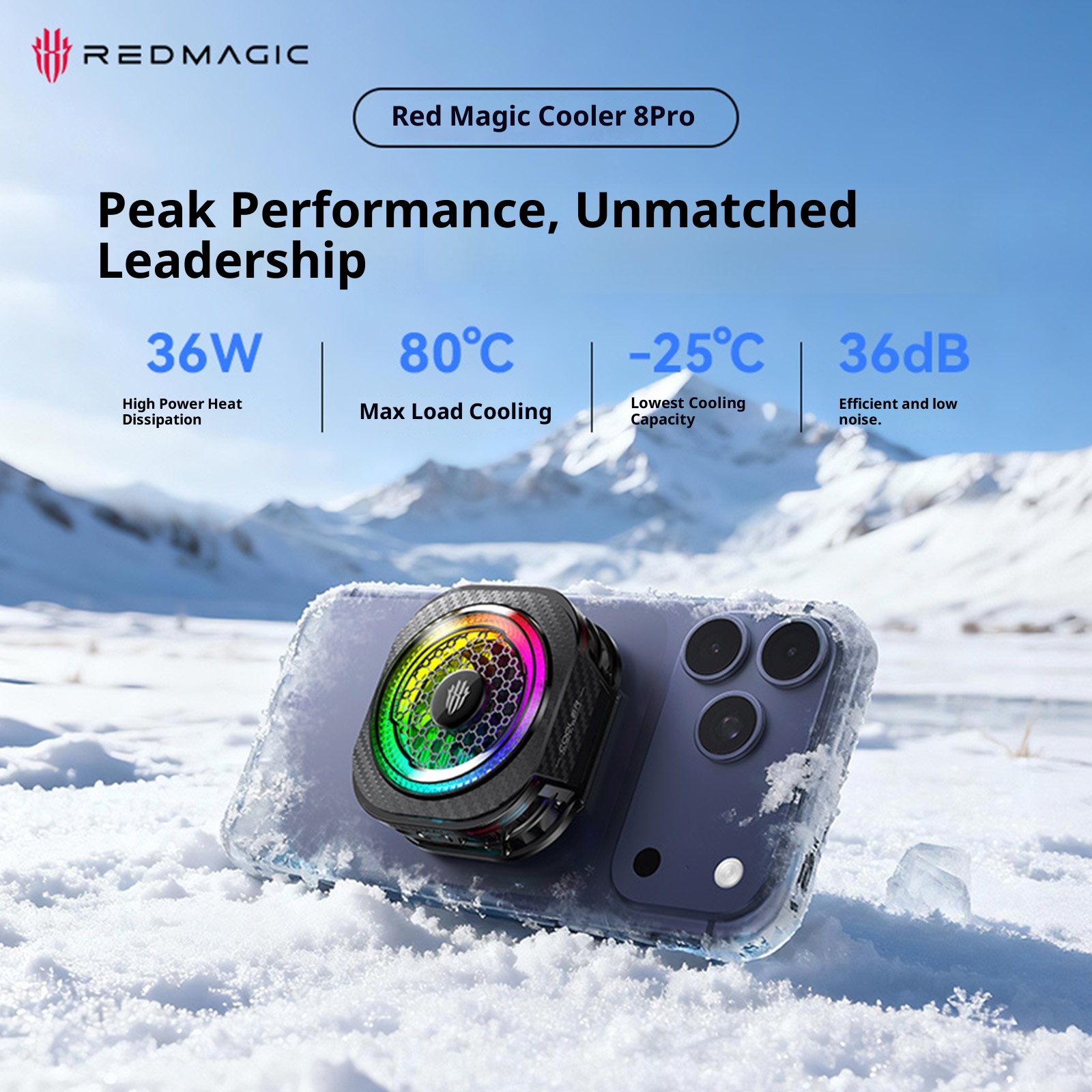 RedMagic 8Pro Magnetic Back Cl - Gaming Accessories For Phone บทวิจารณ์และราคา