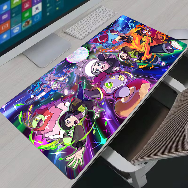 Mouse Pad Large P-pokemon Hoop - Gaming Accessories For Gaming Room บทวิจารณ์และราคา