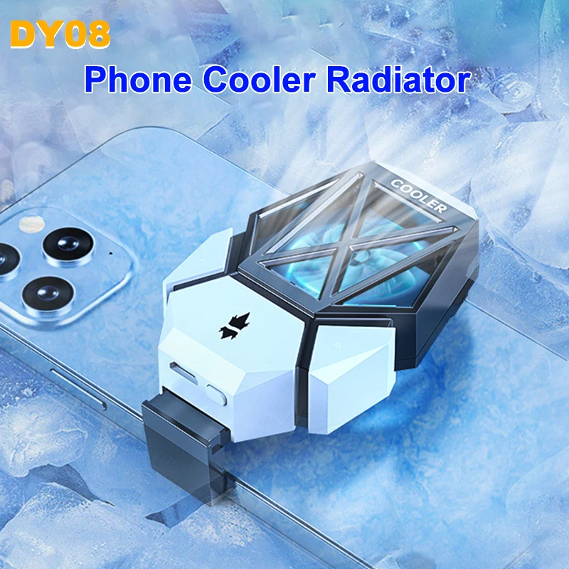 DY08 Mobile Phone Cooling Fan  - Gaming Accessories Mobile บทวิจารณ์และราคา