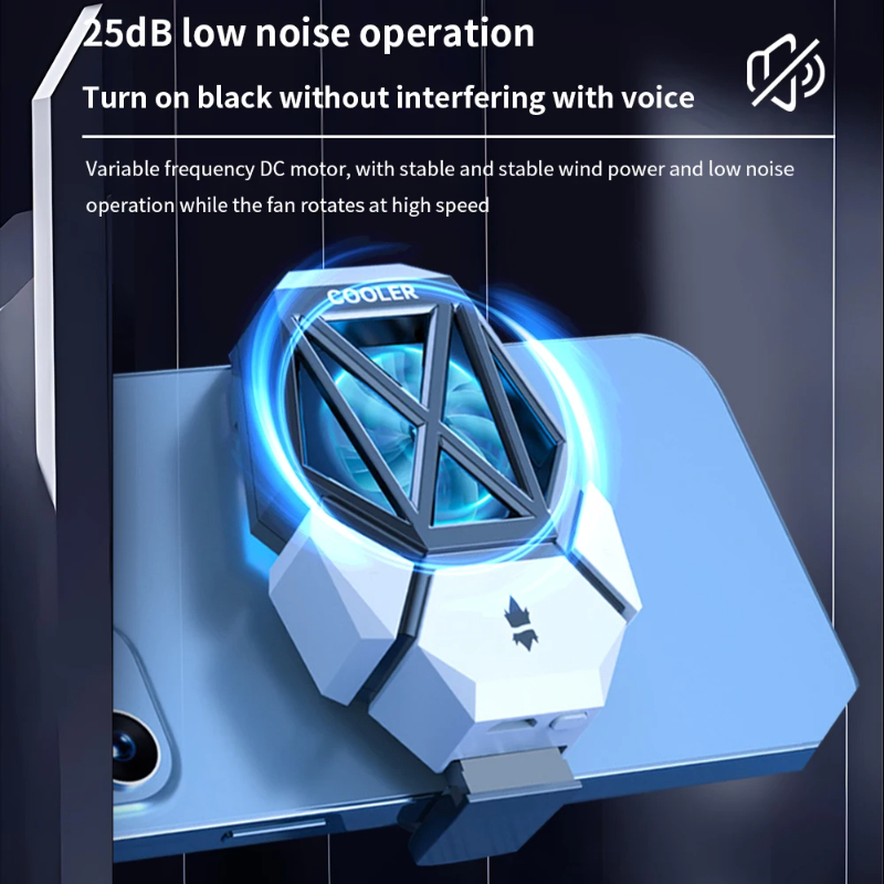 DY08 Mobile Phone Cooling Fan  - Gaming Accessories Mobile บทวิจารณ์และราคา