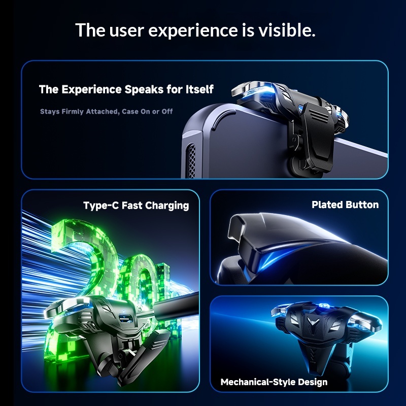 Tablet Mobile Phone Game Butto - Gaming Accessories For Phone บทวิจารณ์และราคา
